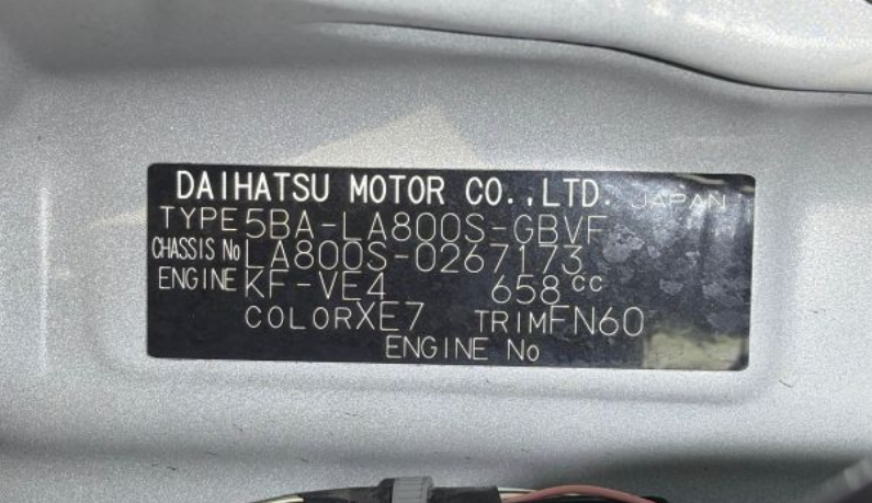 DAIHATSU CANBUS G MAKEUP VS SA iii / 2021 unreg - Image 13